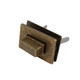 17mm x 27mm Rectangle Twist and Turn Clasp